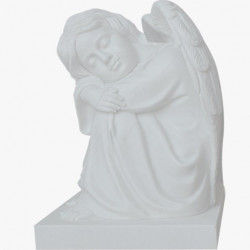 Скульптура из мрамора S_10 Ангел мальчик